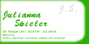 julianna spieler business card